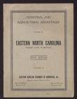 Industrial and agricultural advantages offered by Eastern North Carolina